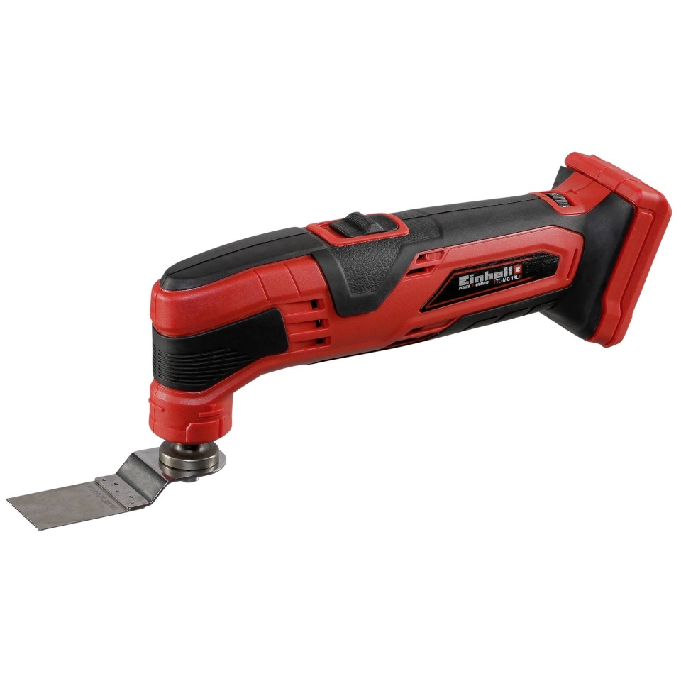 Einhell multitööriist 4465170 Power X-Change Cordless Multi-Function Tool TC-MG 18 Li-Solo, 18V, punane/must