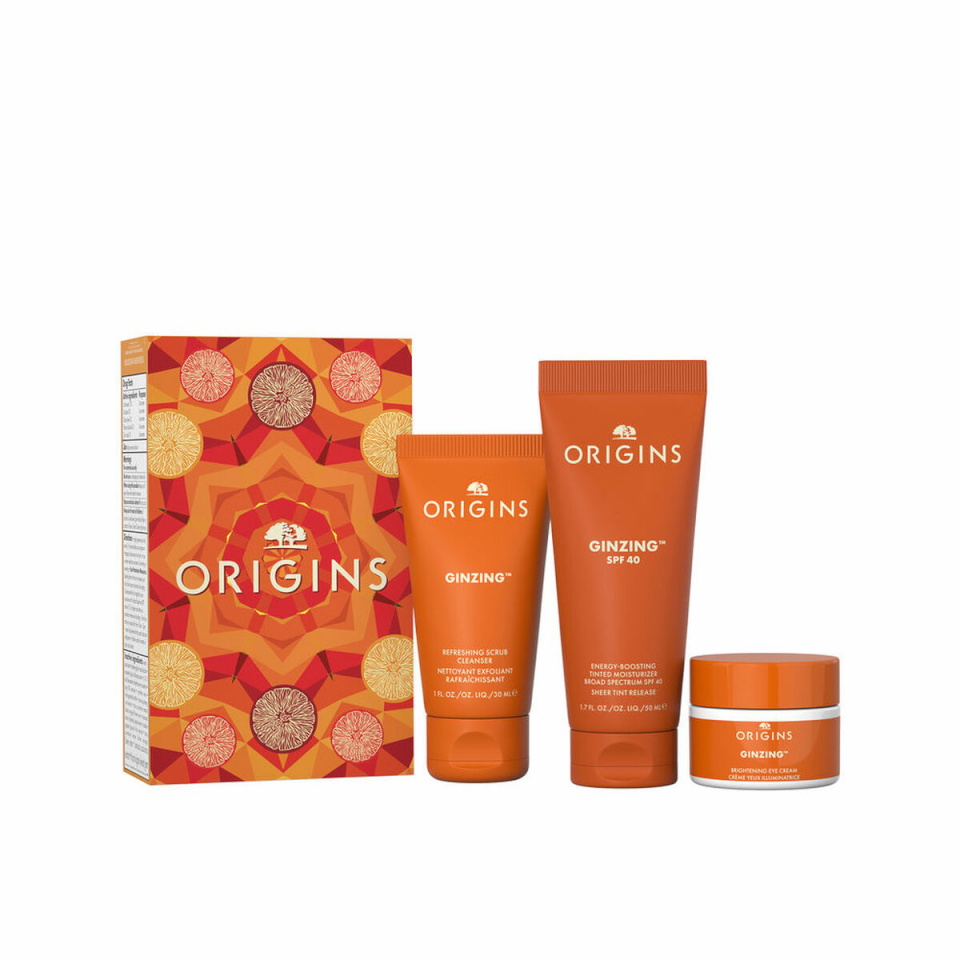 Origins unisex kosmeetika komplekt GINZING 3-osaline