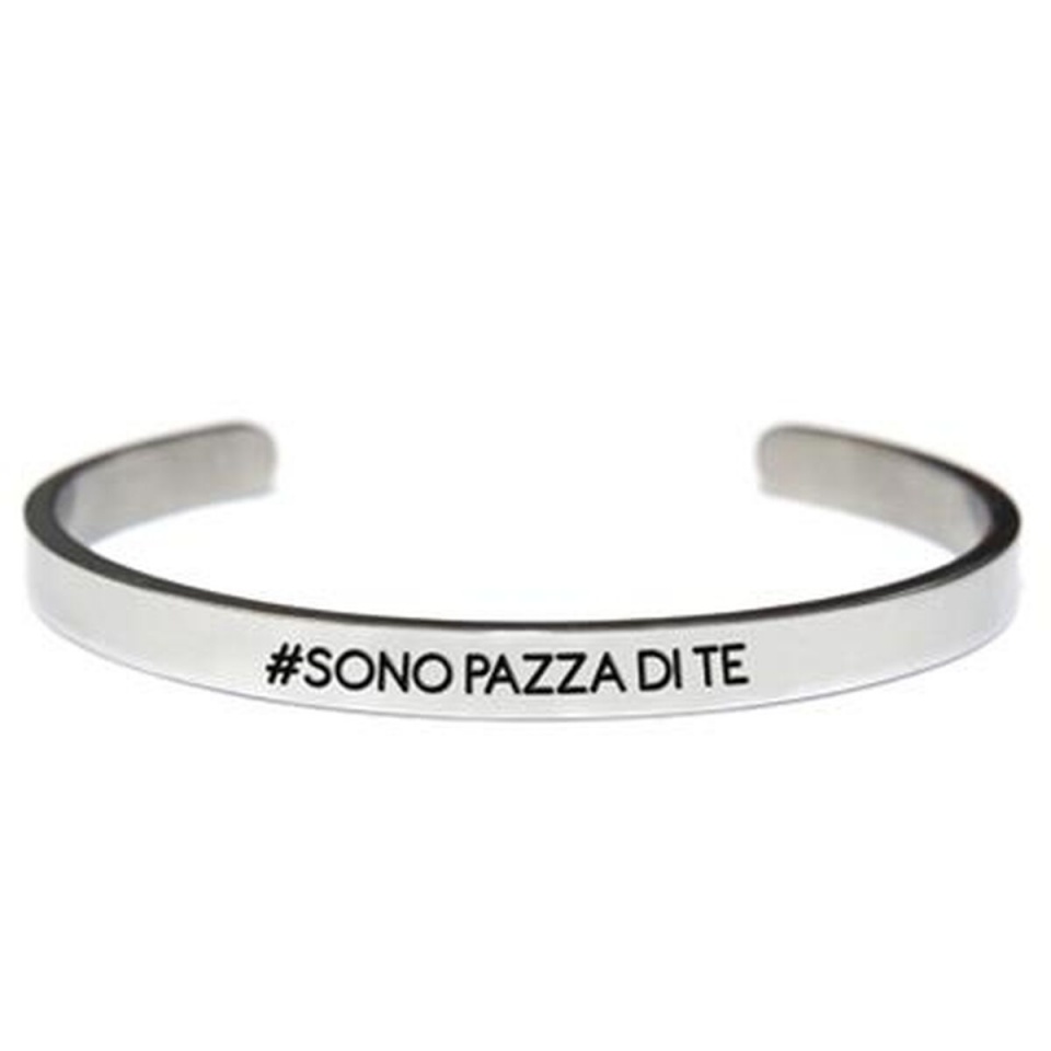 CO88 Collection naiste käevõru 8CB-19046 Hõbedane