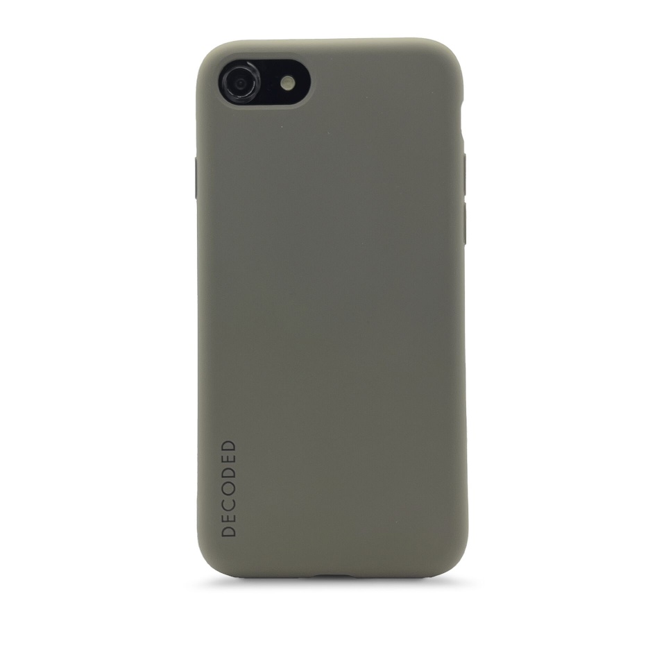 Decoded kaitsekest Silicone Backcover iPhone SE3/SE2/8/7/6S/6 Olive