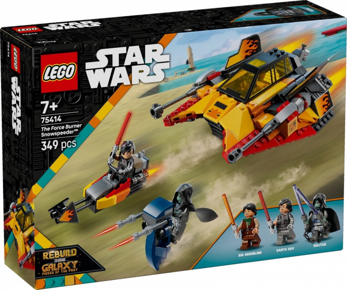 LEGO klotsid 75414 Star Wars The Force Burner Snowspeeder