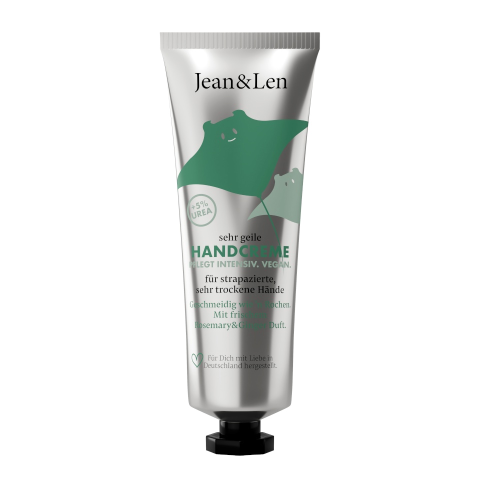 Jean&Len kätekreem 5% urea, rosmariin ja ingver 75 ml UUS