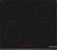 Bosch integreeritav induktsioon pliidiplaat PIE631HB1E Series 6 Induction Hob, 60cm, must