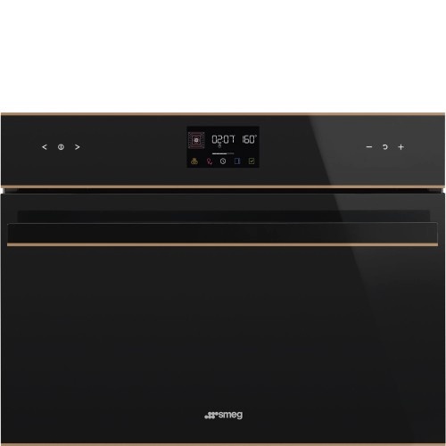 SMEG kompakt mikro-kombiahi SO4602M1NR Dolce Stil Novo, aurupuhastus, 40L, must/vask