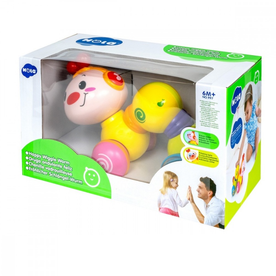 Smily Play Caterpillar with light and sound