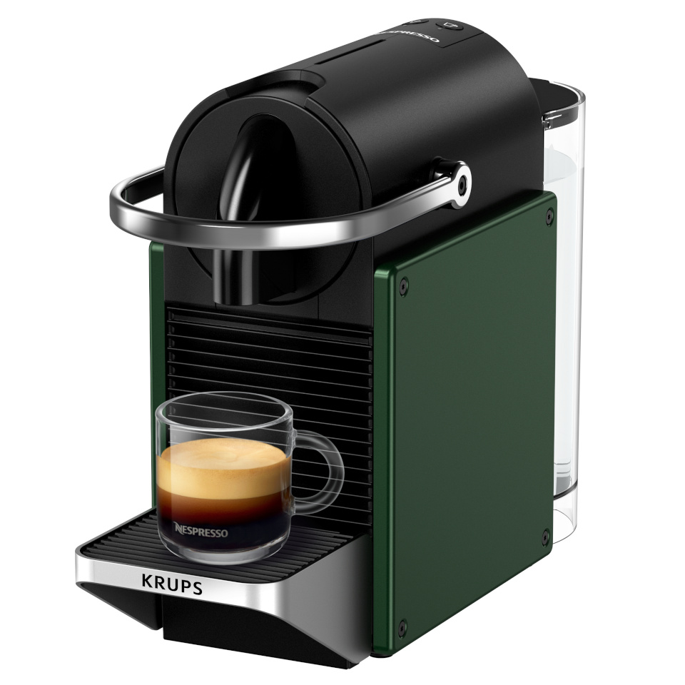 Krups kapselkohvimasin XN306310 Nespresso Pixie Redesign, tumeroheline