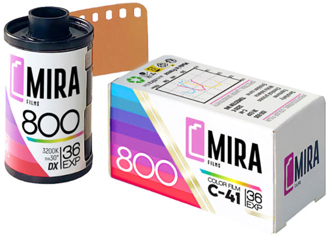 Mira film Color 800/36