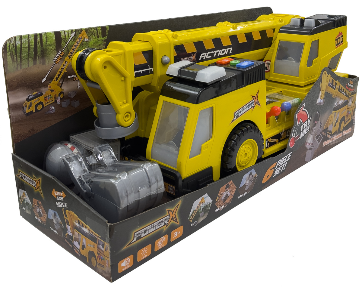 Liniex POWER X elektrooniline kraanaga veok