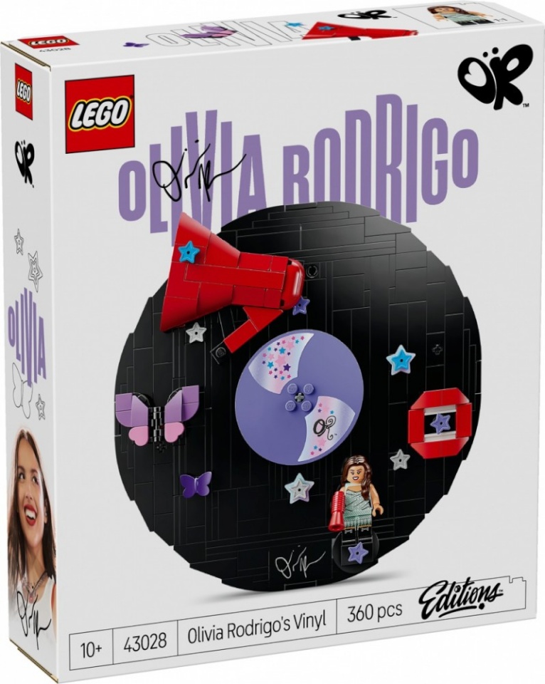 LEGO klotsid 43028 Editions Olivia Rodrigos Schallplatte