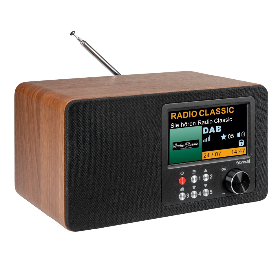 Albrecht raadio DR 863 Digitalradio