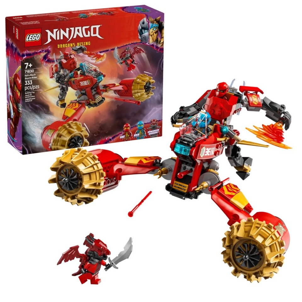 Lego klotsid NINJAGO 71830 Kai's Mech Storm Rider