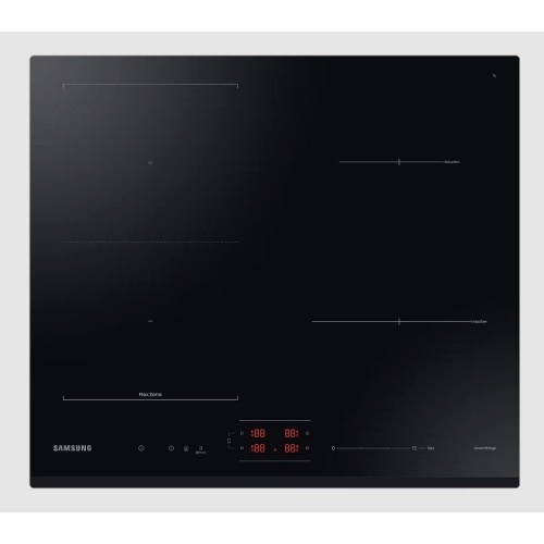 Samsung pliidiplaat NZ64B5046GKU2 4 x induktsioon, 60cm, must, faasitud esiserv
