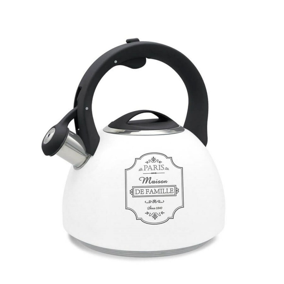 Maestro teekann MR-1324 Paris Maison Non-Electric Kettle, 2,5L, valge
