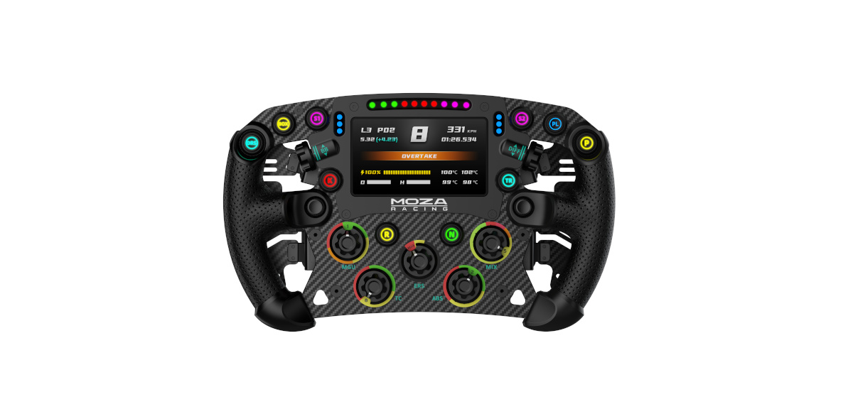 Moza Racing FSR2 Formula Wheel roolikontroller