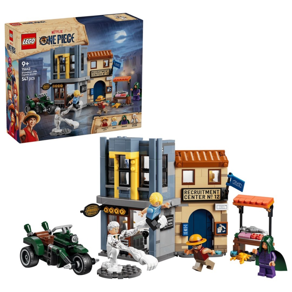 Lego klotsid ONE PIECE 75642 Showdown with Captain Smoker