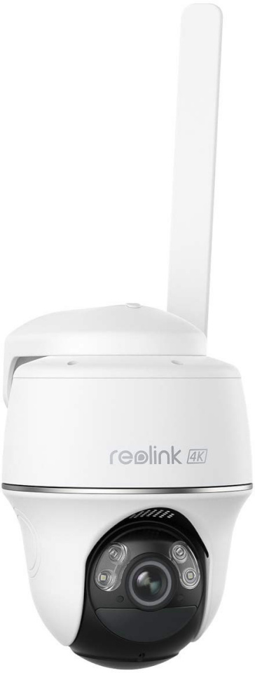 Reolink turvakaamera Go PT Ultra G440, 4K, 8MP, 4G, LTE, valge