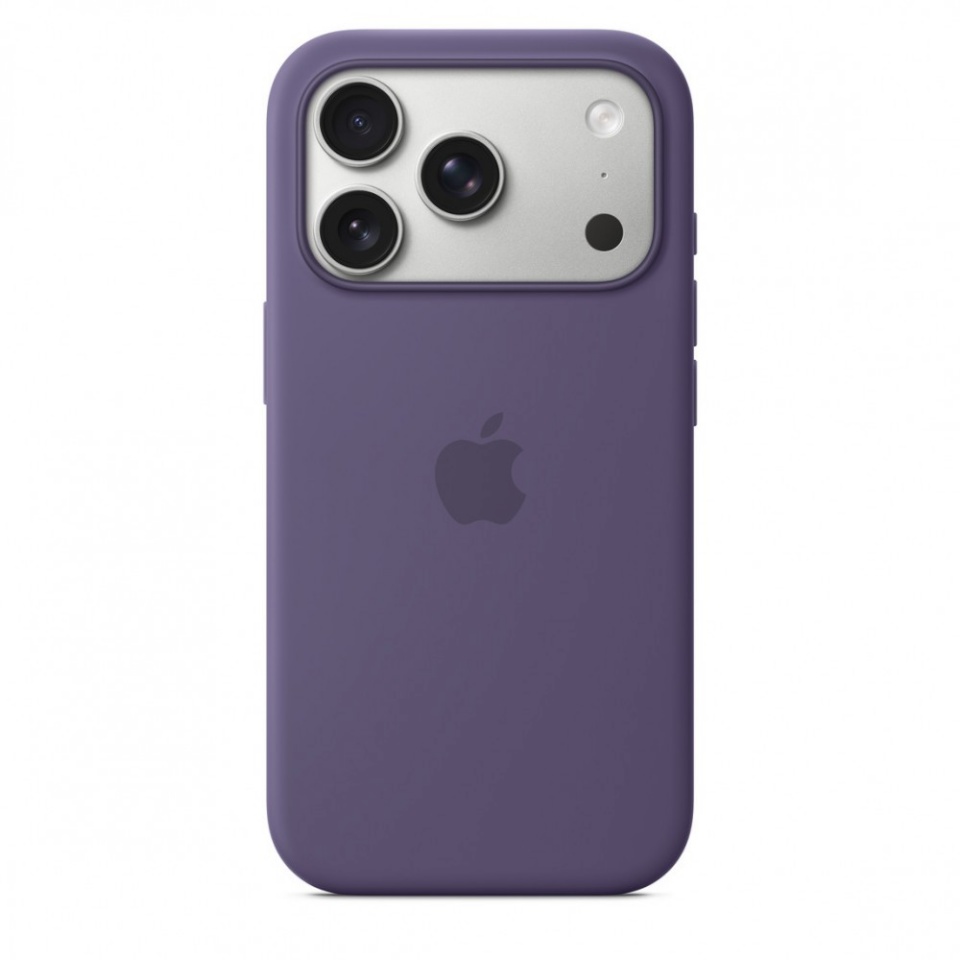 Apple kaitsekest iPhone 17 Pro Silicone Case with MagSafe - Purple Fog