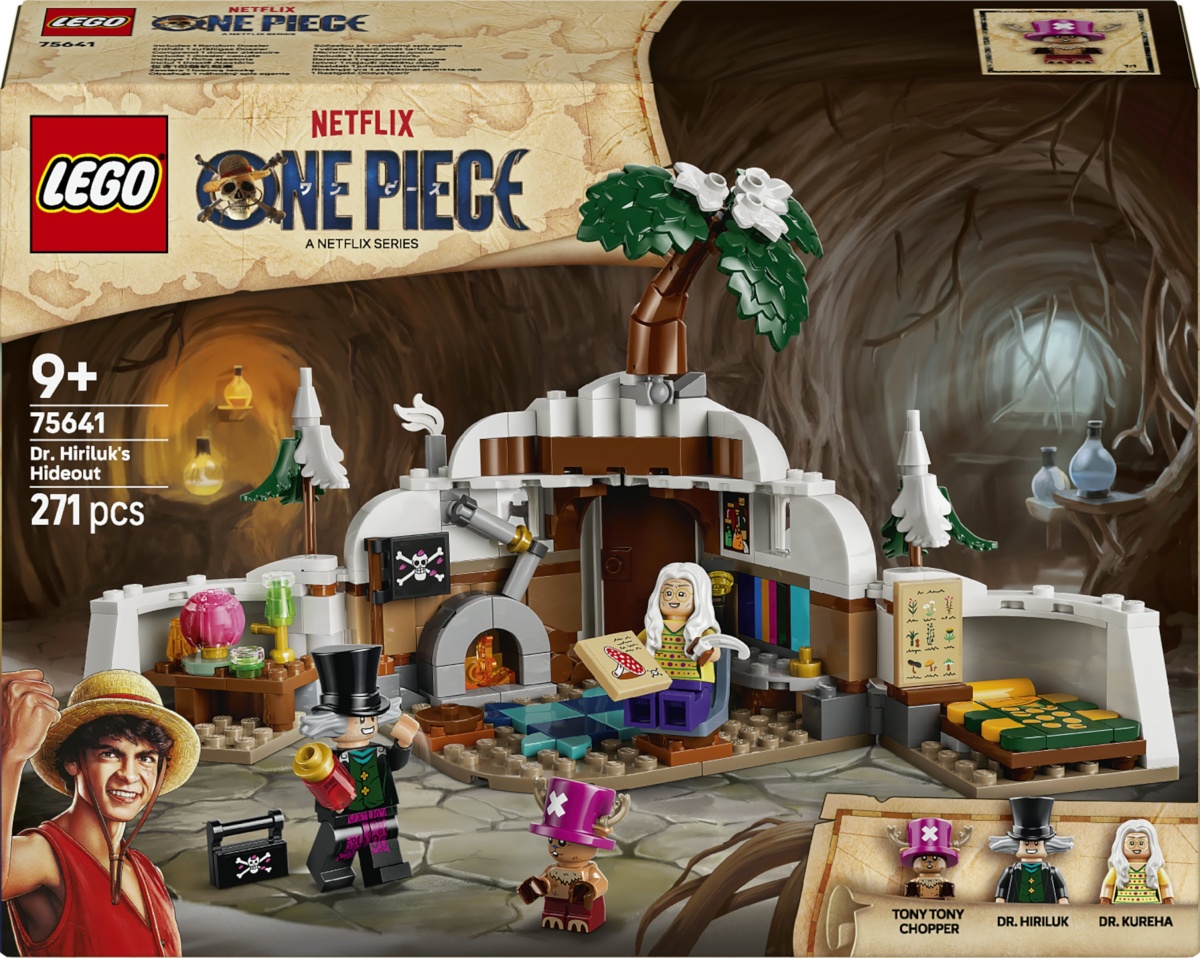 LEGO klotsid ONE PIECE 75641 Doktor Hiriluki peidupaik