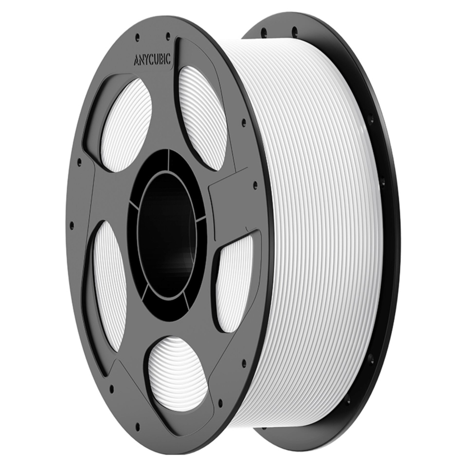 AnyCubic 3D-printeri niit PLA High Speed Filament valge