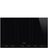 SMEG pliidiplaat SIM1864D 6 x induktsioon, 80cm, must, lõigatud servaga