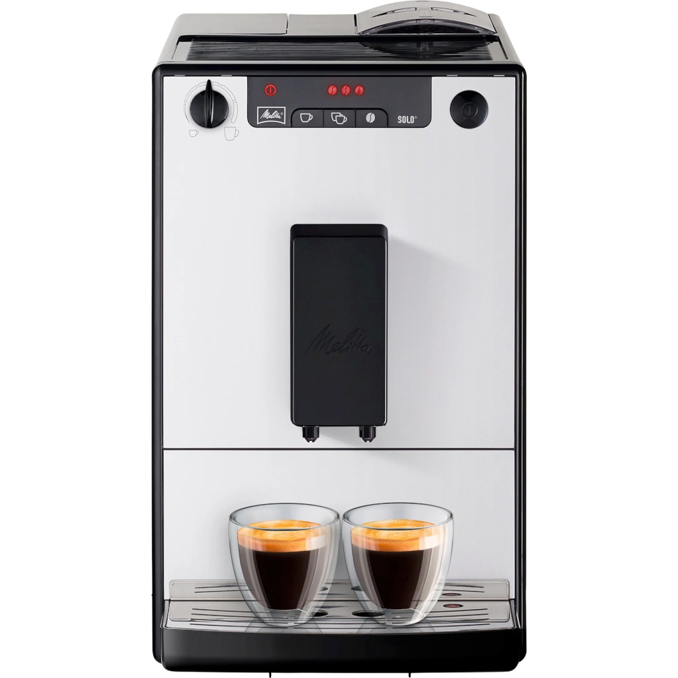 Melitta espressomasin E950-766 EU Caffeo Solo Fully Automatic Coffee Machine, hõbedane