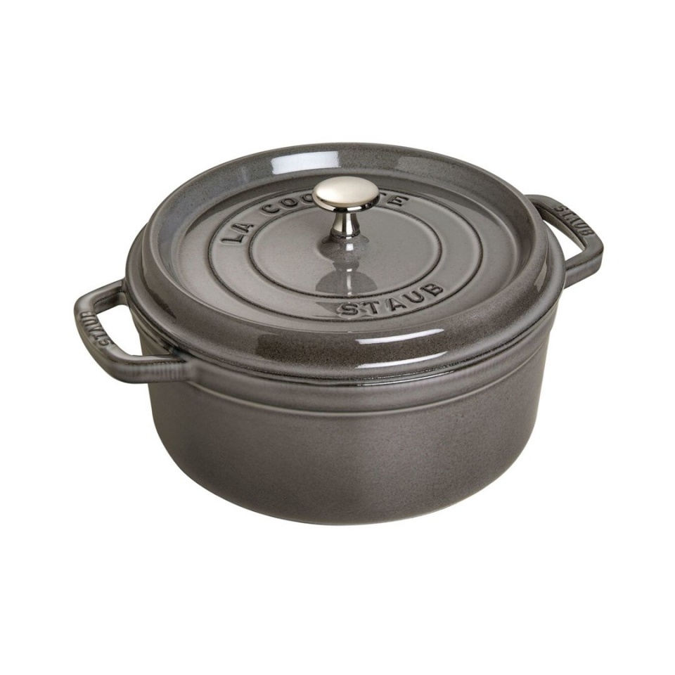 Zwilling Staub malmpott Cast Iron Round Pot (40500-246-0) 3.8l, graphite