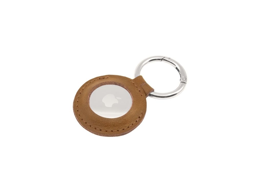 Fixed Case for AirTag, pruun