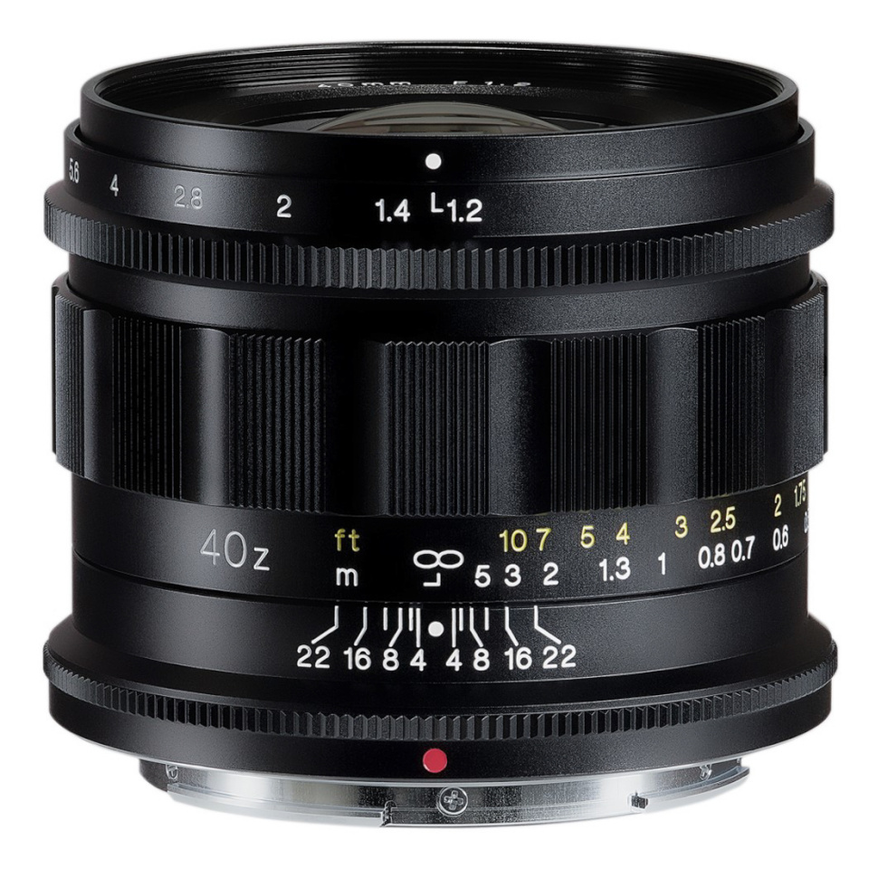 Voigtländer Nokton 1,2/40 mm Nikoni Z-kinnitus, asfääriline, must, objektiiv