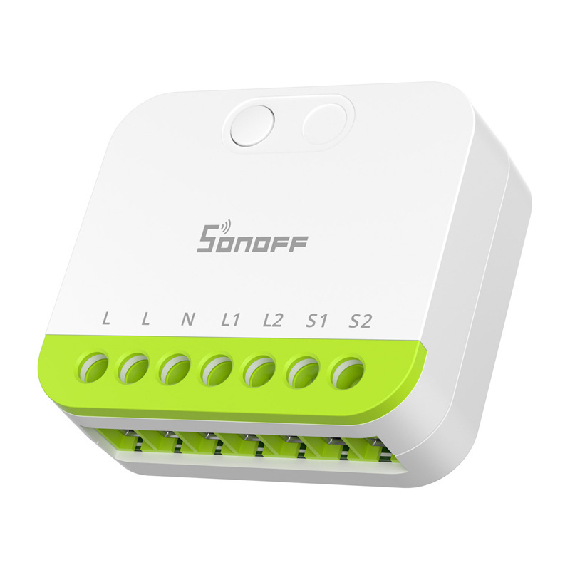 Sonoff nutikodu moodul MINI-ZB2GS ZigBee Two-Channel Mini Switch, valge