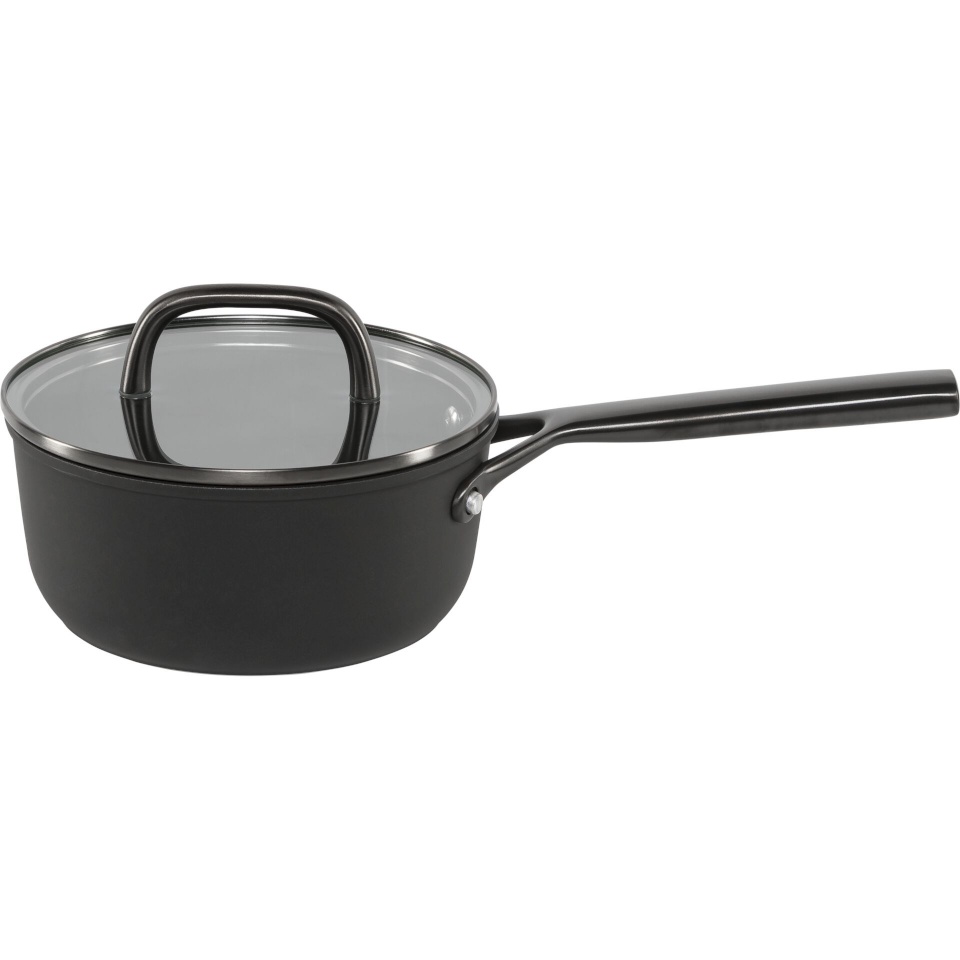 ZWILLING kastrul Milano Saucepan with Glass Lid, 18cm, must