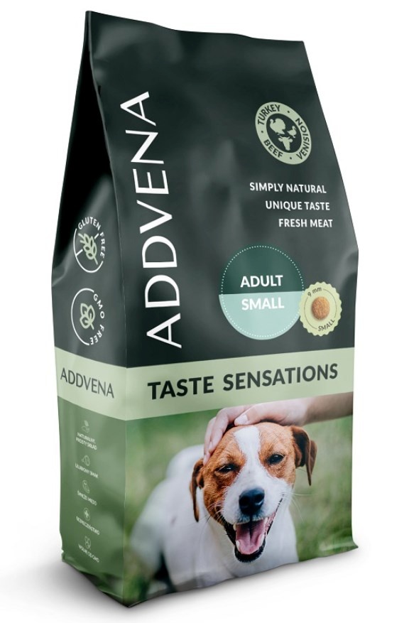 Addvena kuivtoit koerale TASTE SENSATIONS dla Adults psów małych ras 10kg