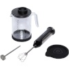 Graef piimavahustaja MS 202 Cordless Milk Frother, must/hõbedane