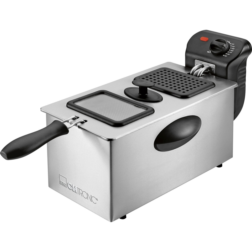Clatronic fritüür FR 3587 Deep Fryer, roostevaba teras