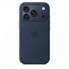 Apple kaitsekest iPhone 17 Pro Silicone Case with MagSafe - Midnight
