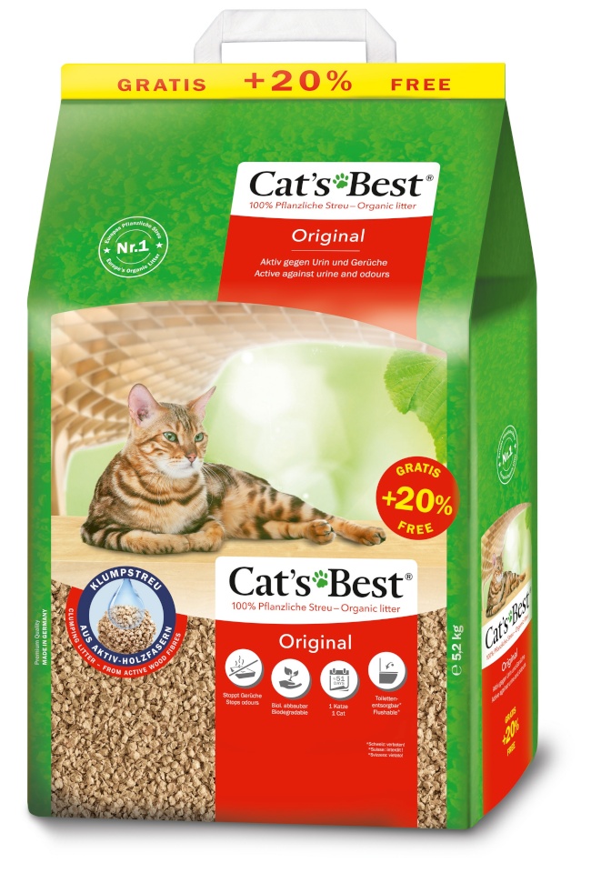 Cat's Best ORIGINAL 10+2L / 5,2KG kassiliiv