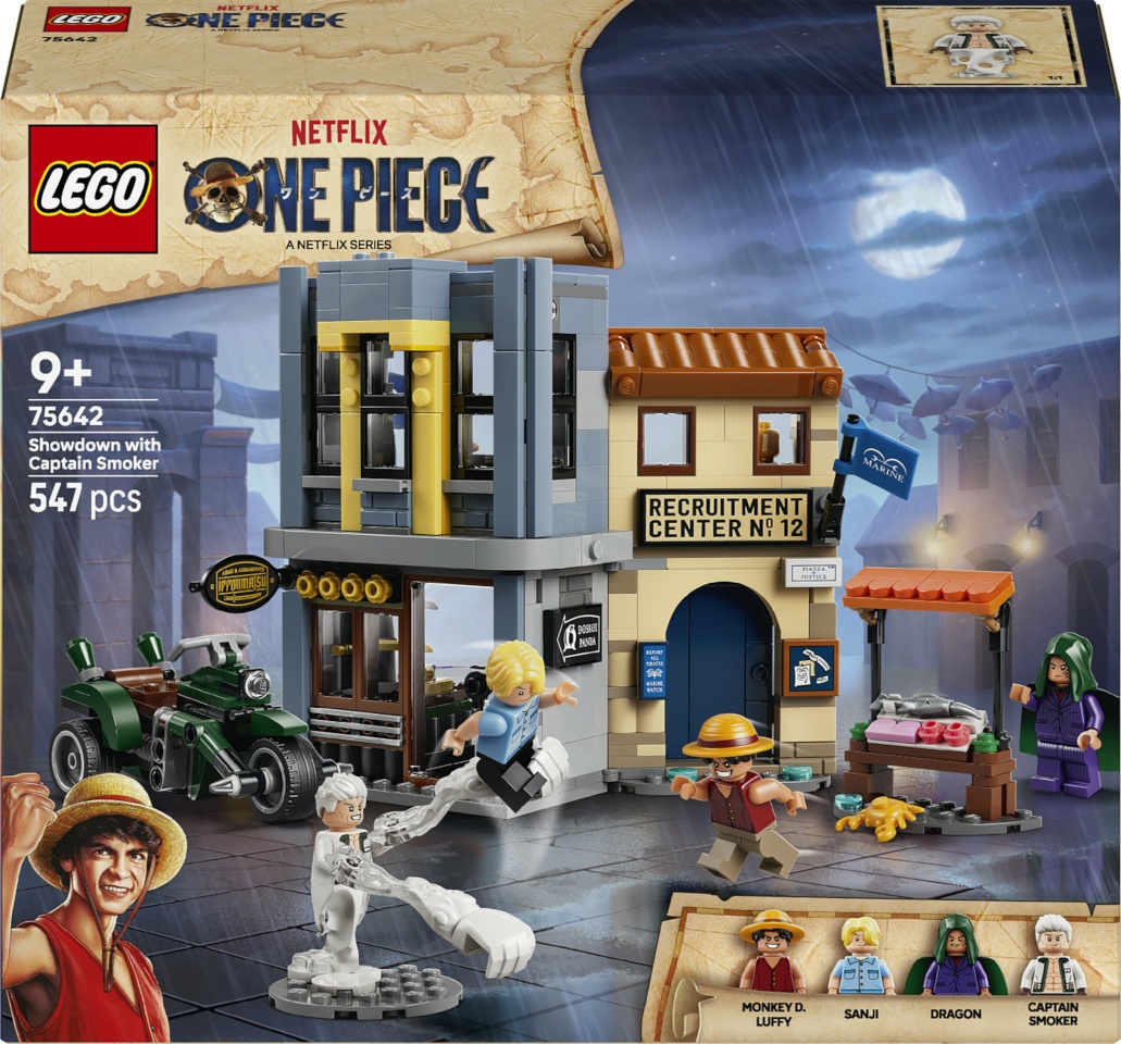 LEGO klotsid ONE PIECE 75642 Kohtumine kolonel Smokeriga