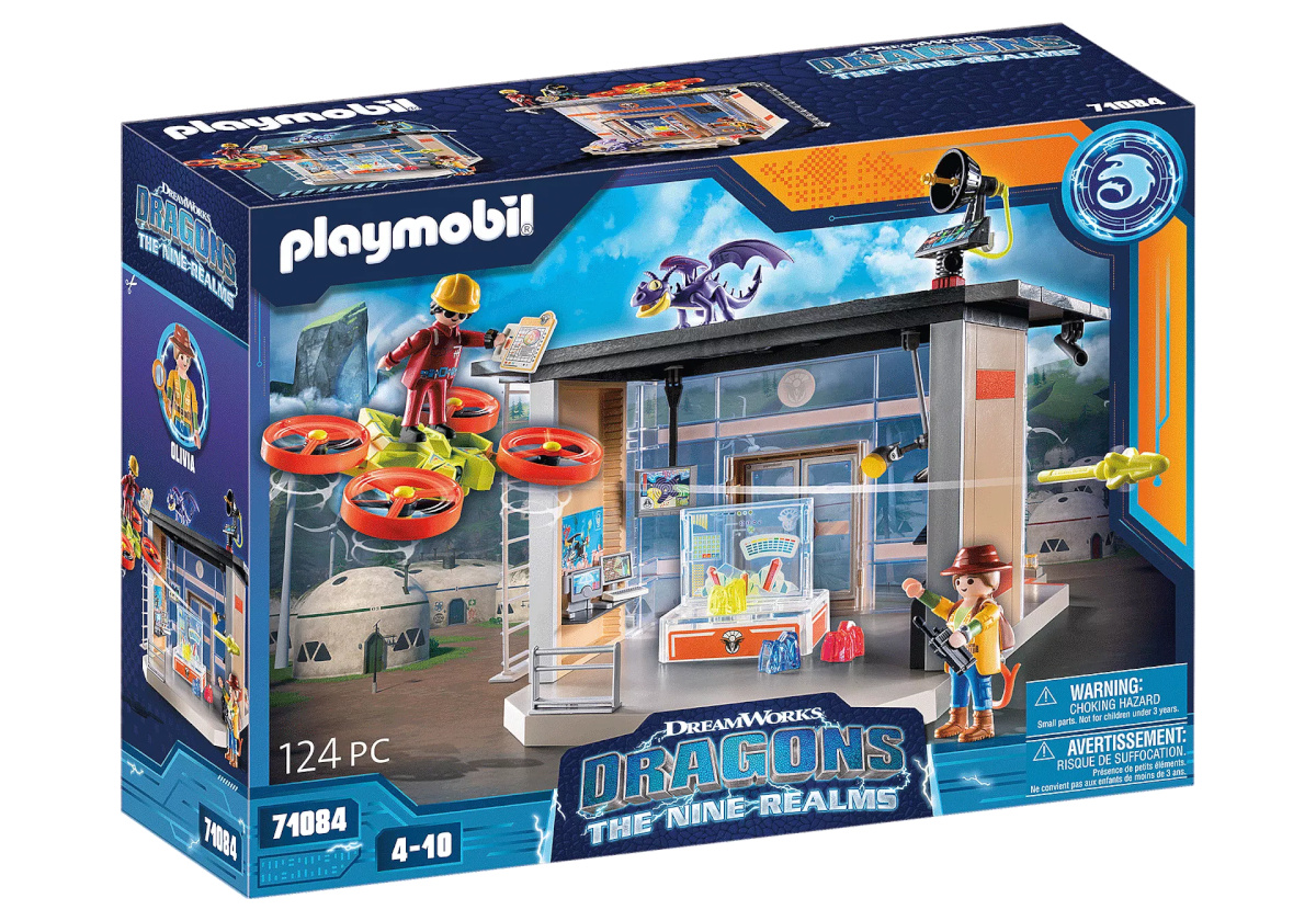 Playmobil klotsid Dragons Nine Realms 71084 Icaris Lab
