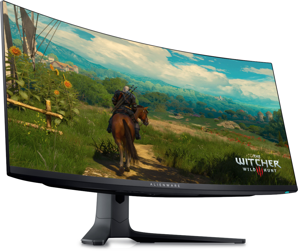 Dell monitor Alienware AW3423DWF 34.2" UltraWide Quad HD OLED-ekraan, must