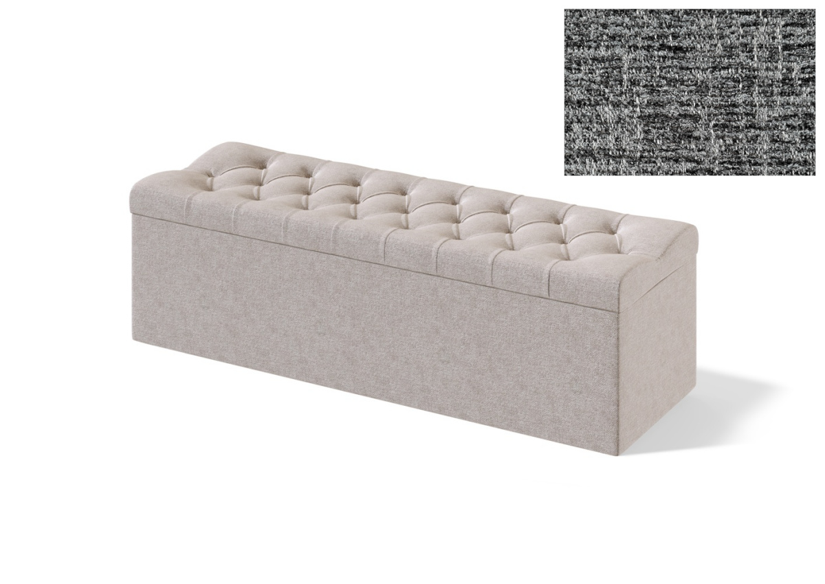 Sleepwell jalutsikast kontinentaalvoodile RED/BLACK SOLHALL, 120x47x50cm, AVOLA tumehall