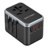 Vention FJFB0 GaN 2xUSB-C 2xUSB-A Universal Travel Adapter 65W (must)