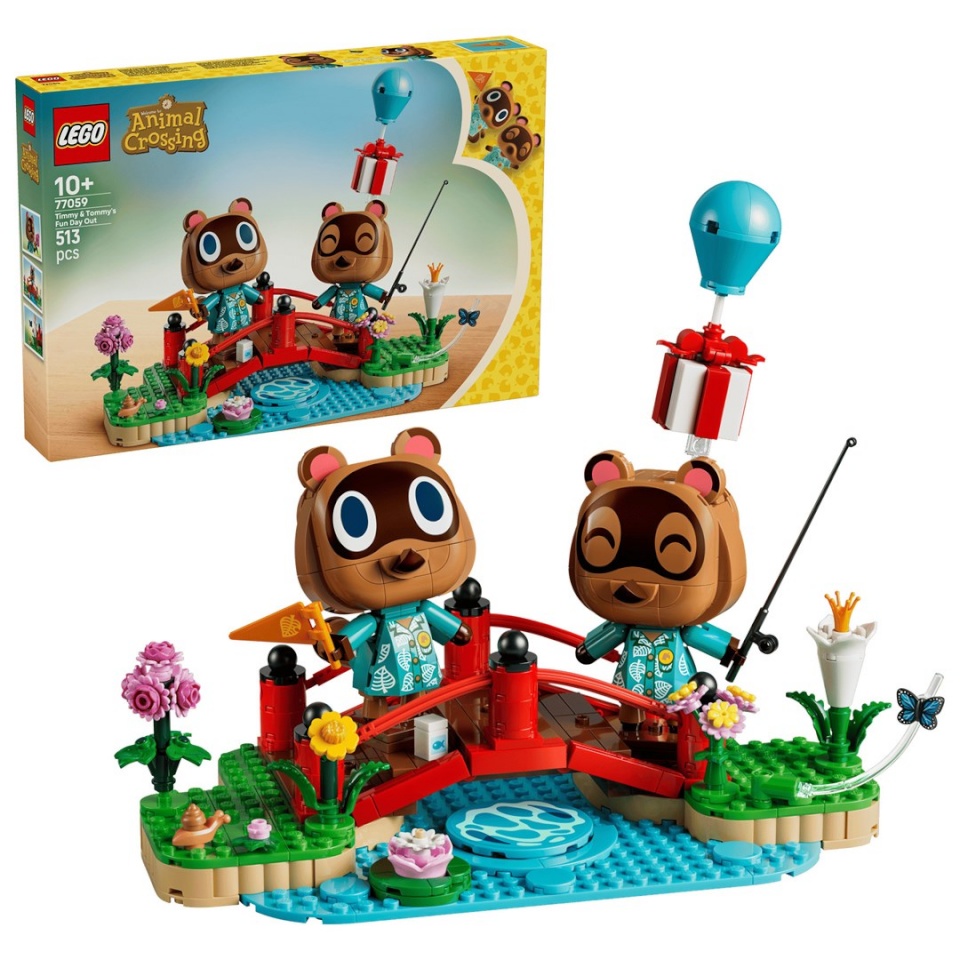 Lego klotsid ANIMAL CROSSING 77059 Timmy & Tommy's Fun Day Out