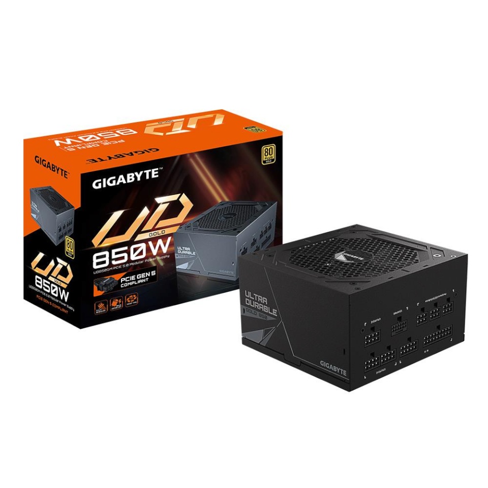 Gigabyte toiteplokk Power supply UD850GM PG5 850W 80PLUS kuldne PFC ATX