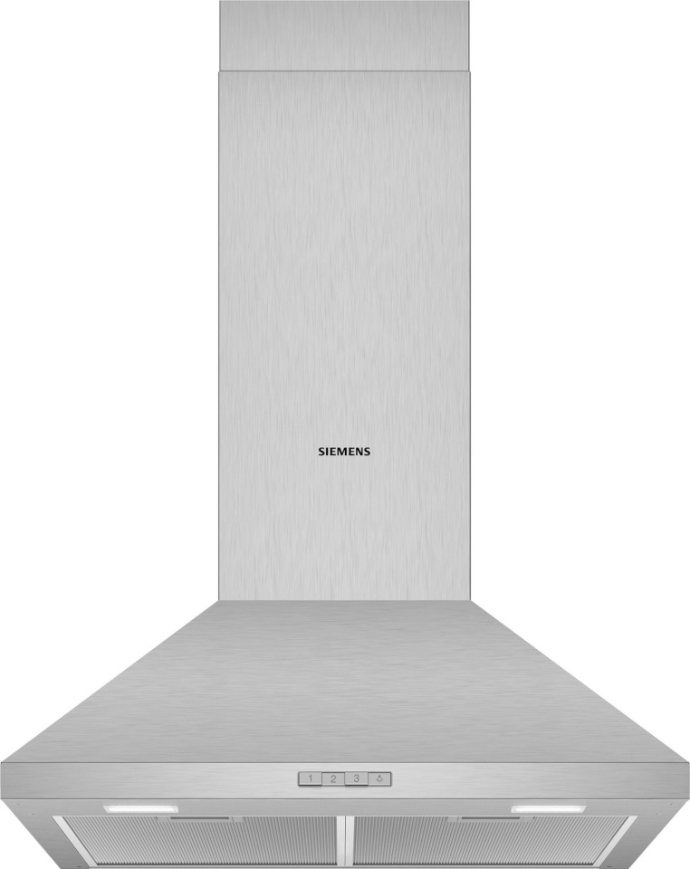 Siemens seinale paigaldatav õhupuhasti LC64PBC50 iQ100, roostevaba teras, 60 cm