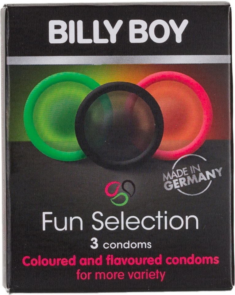 Billy Boy kondoom Fun Selection, 3tk