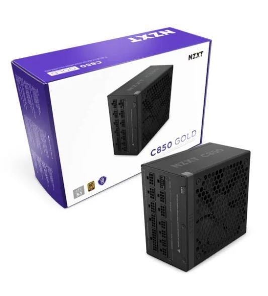 NZXT toiteplokk PSU C850 850W MODULAR 80+ kuldne ATX 3.