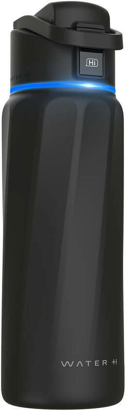 WaterH BOOST Chug Lid nutikas joogipudel, 946ml, must