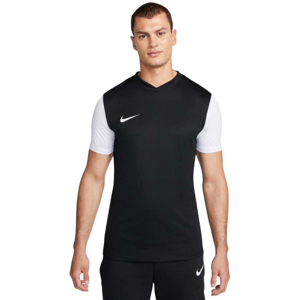 Nike Team T-särk meestele NK DF Tiempo Prem II Jersey SS must DH8035 010 suurus L