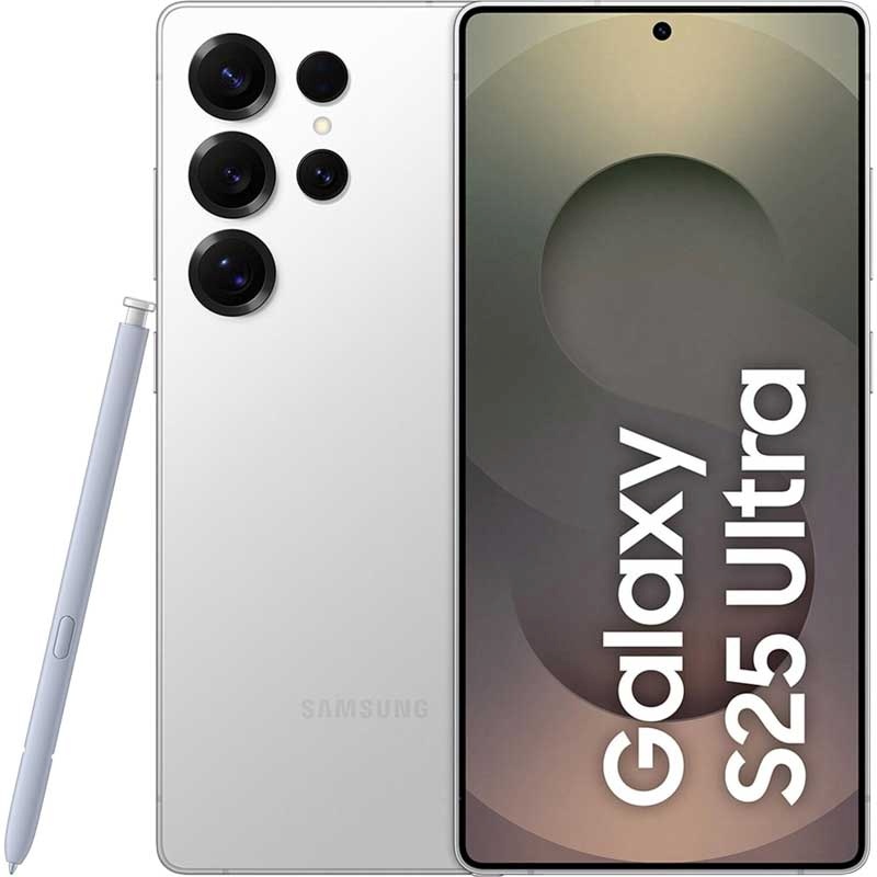 Samsung mobiiltelefon Galaxy S25 Ultra Dual Sim 12GB RAM 512GB Titanium valge hõbedane