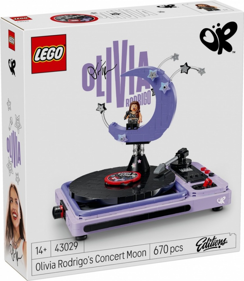 LEGO klotsid 43029 Editions Olivia Rodrigos Konzertmond