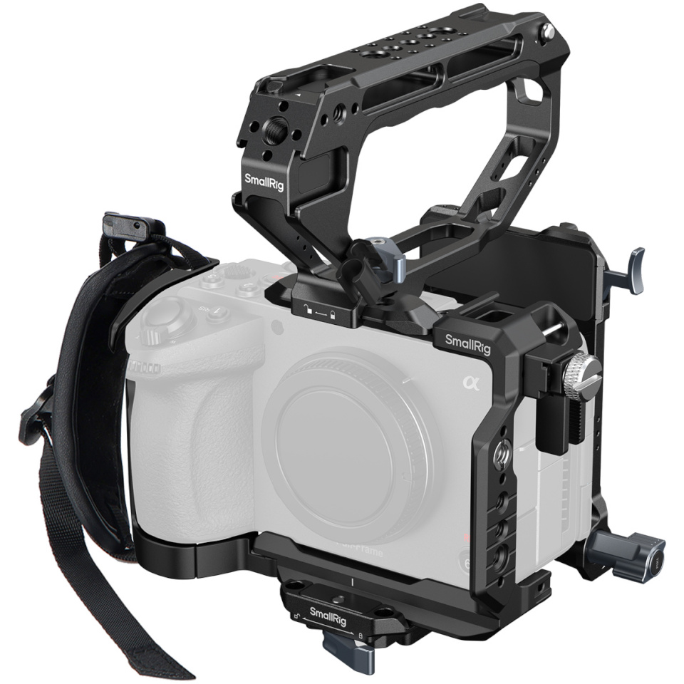 SmallRig kaamerapuur 6779 Hawk-Lock Cage Kit V-kinnitusplaadiga Sony FX5 jaoks